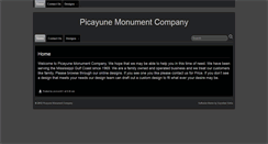 Desktop Screenshot of picayunemonument.com